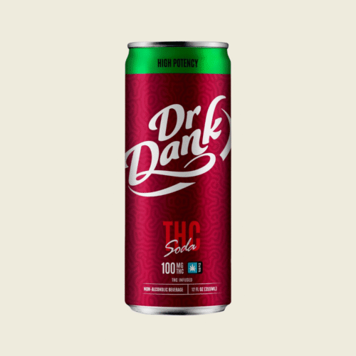 Sticky Green 100mg Infused Soda — Dr Dank Soda — 12 oz