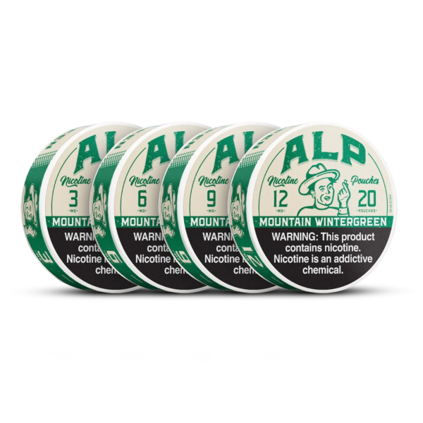 Mountain Wintergreen Nicotine Pouches - 3mg / 5 Pack