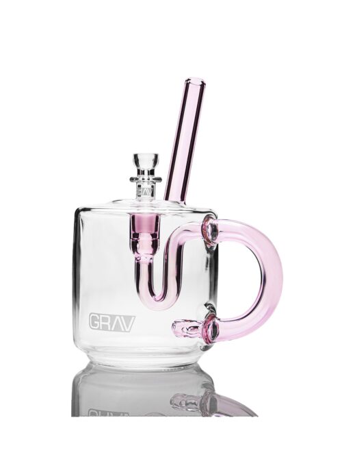 GRAV® Coffee Mug Bubbler - Assorted Colors - Pink