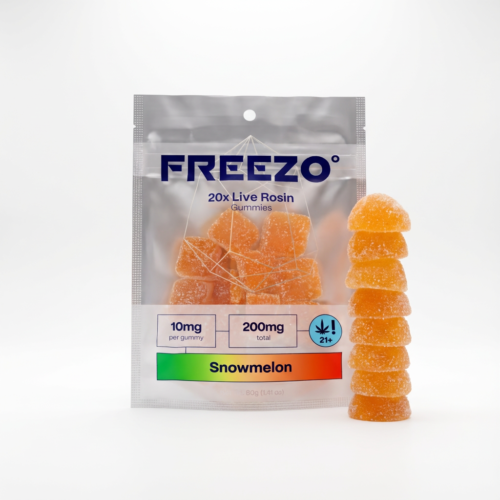 Freezo Live Rosin Gummies — Snowmelon — 200mg