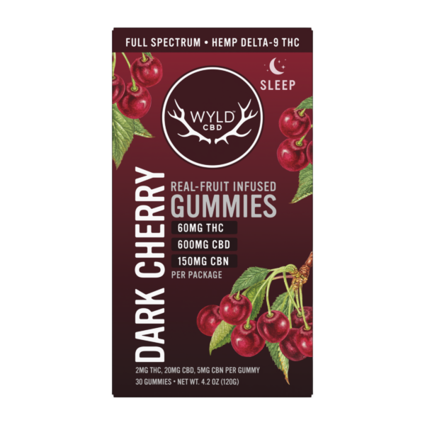 Low-Dose Dark Cherry THC:CBD:CBN | Rest - 30-Pack