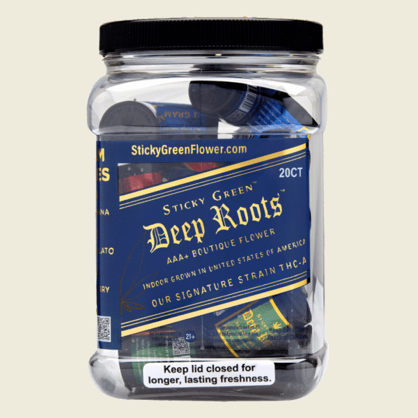 Deep Roots 20 Pack (1g Each) - Hybrid Jet Fuel Gelato