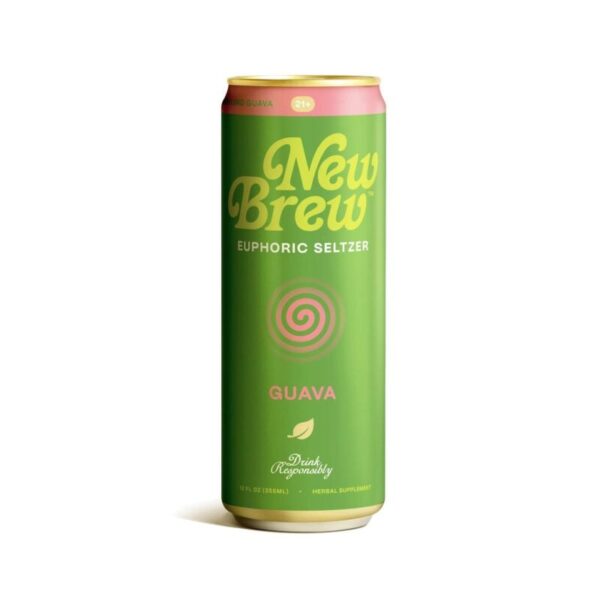 NEW BREW EUPHORIC SELTZER KRATOM MANGO