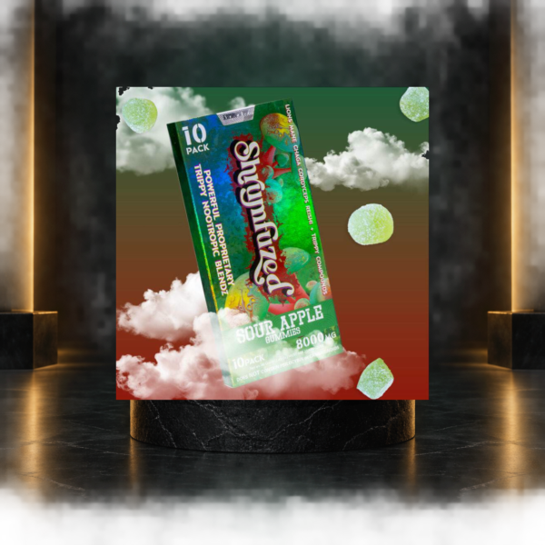 SHRUMFUZED 10 COUNT Summer Peach  MUSHROOM GUMMIES