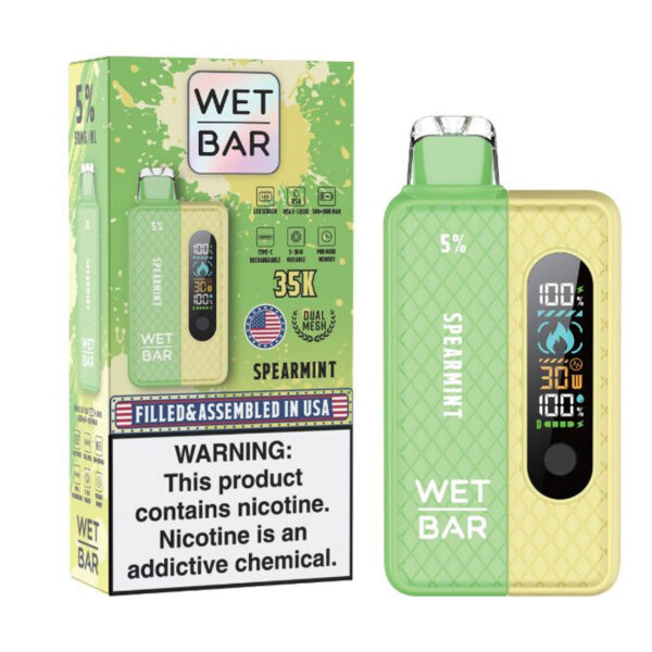 Wet Bar 35K Disposable Kit — Spearmint