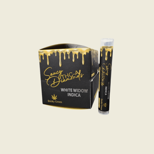 White Widow Indica Pre Rolls Saucy Diamonds - 1
