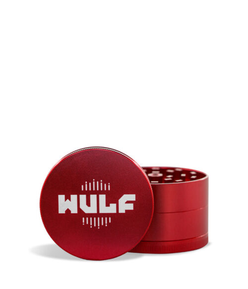 Wulf Mods 65mm 4pc Grinder - Red